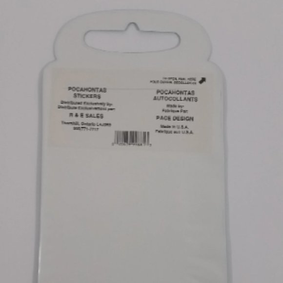 90s Vintage Pocahontas Stickers RARE Disney Pack of 100 - Picture 6 of 6